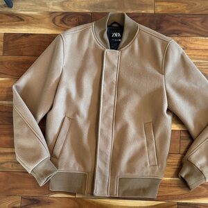 Zara Beige Casual Jacket